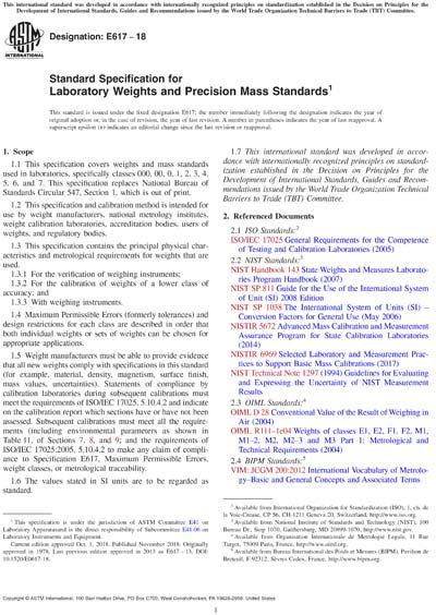 astm laboratory standards